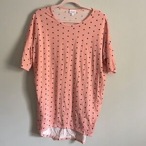 Lularoe Polka Dot Irma Oversized Tunic